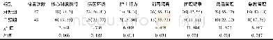 《表1 两组护理质量问题发生次数比较情况/例 (%)》