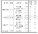 表1 评价指标体系及分值