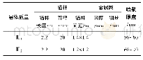 表8 Ⅲ级岩体支护参数表