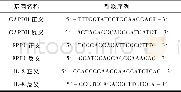 《表1 GAPDH, FPR1和IL-8基因的引物序列》