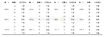 表6 各层合板损伤级别：贴近度法表征复合材料层合板低能量冲击行为