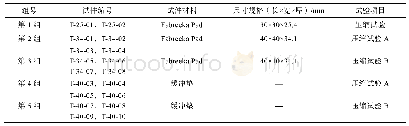 表1 Fabreeka Pad样件及三层式缓冲垫静态压缩试验项目