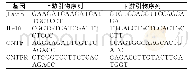 表1 引物序列：白细胞介素-10对大鼠脊髓钝挫伤修复的影响及机制研究