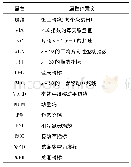 《表1 股票指数不同条件属性的定义》