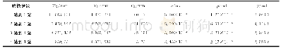 《表4 初步转换参数值Tab.4 Initial Conversion Parameter Value》