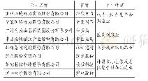 表1 0 对照案例公司简介