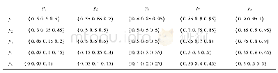 表4 三角模糊判别矩阵：基于三角模糊数的反潜巡逻机搜潜决策技术