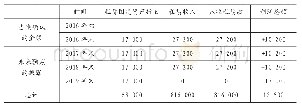 表3 皖江金租新方案下2016年年末的相关会计列报和披露（简化）(金额单位：人民币元)