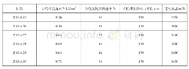 表3 树脂捕捉器停运期间MIEX系统运行数据记录表