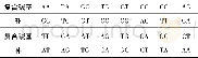 《表1 一个合法的双碱基互补规则Tab.1 A legal double base complementary rule》