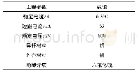 表1 800 k V GIS母线参数