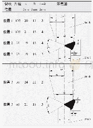 《表5 焊缝裂纹处外侧检查数据采集》