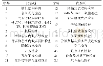 表1 地下管线检查项子项