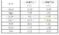 表4 Ti O2热反射膜碱腐蚀前后化学组成