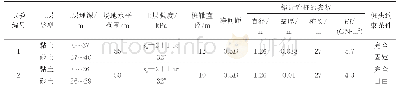 表1 离心模型试验条件：桩靴贯入与拔出引起的邻近桩附加及残余荷载分析