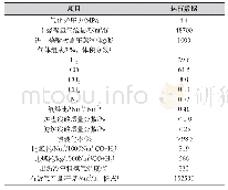 《表1 部分运行数据：神宁炉110%负荷运行概述》