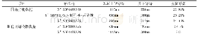 表1 打靶数据与井下模拟穿深计算