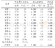 《表1 V级围岩深埋初支主要参数比对》