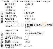 《表3 摇输灰系统设计参数表》