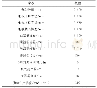 表1 试验所用150tRH精炼炉主要参数