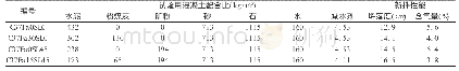 《表2 试验用混凝土配合比及新拌性能》