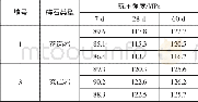 表7 抗压强度检验结果Table 7 Test results of compressive strength