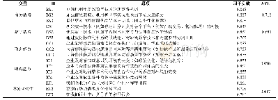 表2 构念测量和聚合效度分析