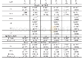 《表4 环境规制执行互动与城市生产率:企业层面数据》