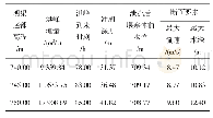 《表2 不同水位堰塞体溢流情况》