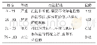 表6 性能评价等级：基于定量修正层次分析的变压器性能评估方法研究