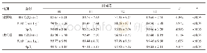 表2 两组血流动力学指标比较（n=40,±s)