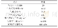 表1 气化炉主要设计参数