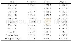 表1 原始图像和加密图像的相邻像素相关度