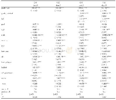 《表3 发行方式对经济互惠效应的影响》