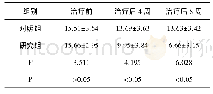 《表2 两组患者治疗前后HAMD-17评分比较 (分)》