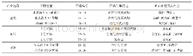 表1 金矿床岩矿石样品采集信息