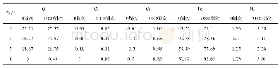 表3 典型周次裂纹形貌EDS元素分布(质量分数，%)