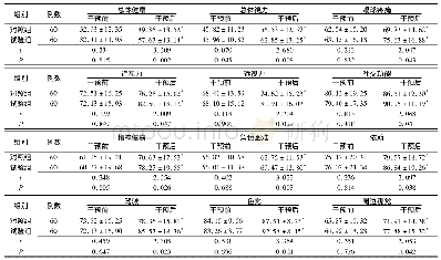 表3 干预前后两组患者NEI-VFQ-25量表评分比较(分，±s)