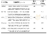 表1 引物序列信息：猪蛋白编码基因3'UTR中IRPRE1元件的鉴定及其基因特征分析