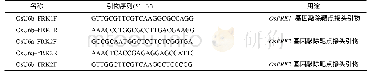 表1 变量的定义和度量：水稻OsFRK1与OsFRK2基因CRISPR敲除突变体的构建