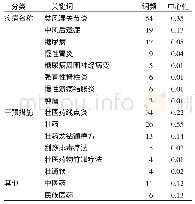 表3 壮医防治慢性病研究关键词频数统计表