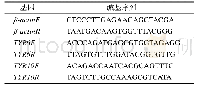 《表1 荧光定量引物：LPS胁迫下五个群体菲律宾蛤仔TYR基因在鳃和肝胰腺中表达特性研究》