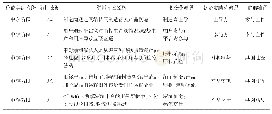 表2 产品制造阶段（中游阶段）数据编码过程举例