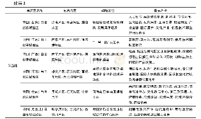 表2 中国自贸区战略定位及重点产业