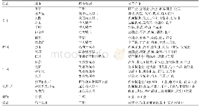 《表2 主要城市的主导产业Tab.2 Leading industry in major cities》