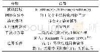 《表3 CFD数值模拟边界条件设定》