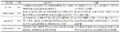 表3 结合轻量化策略的目标检测方法