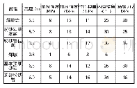 《表1 数值模拟岩层力学性能参数》