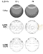 表1 介质电场分布结果：基于ECT技术的马铃薯土壤栽培物场电学特性研究