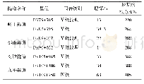 表3 银西铁路隧道断面情况表